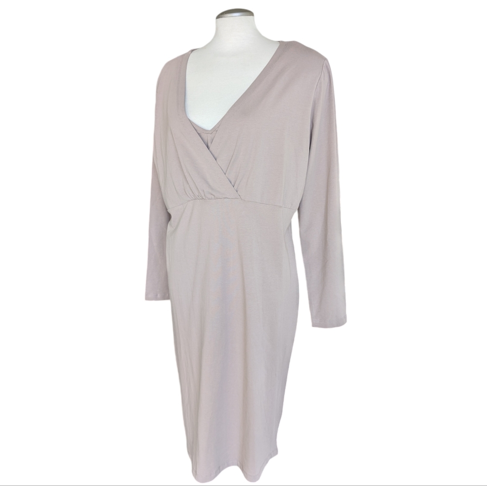 NWT Maternity Nursing Organic Cotton Dress XXL H&M
